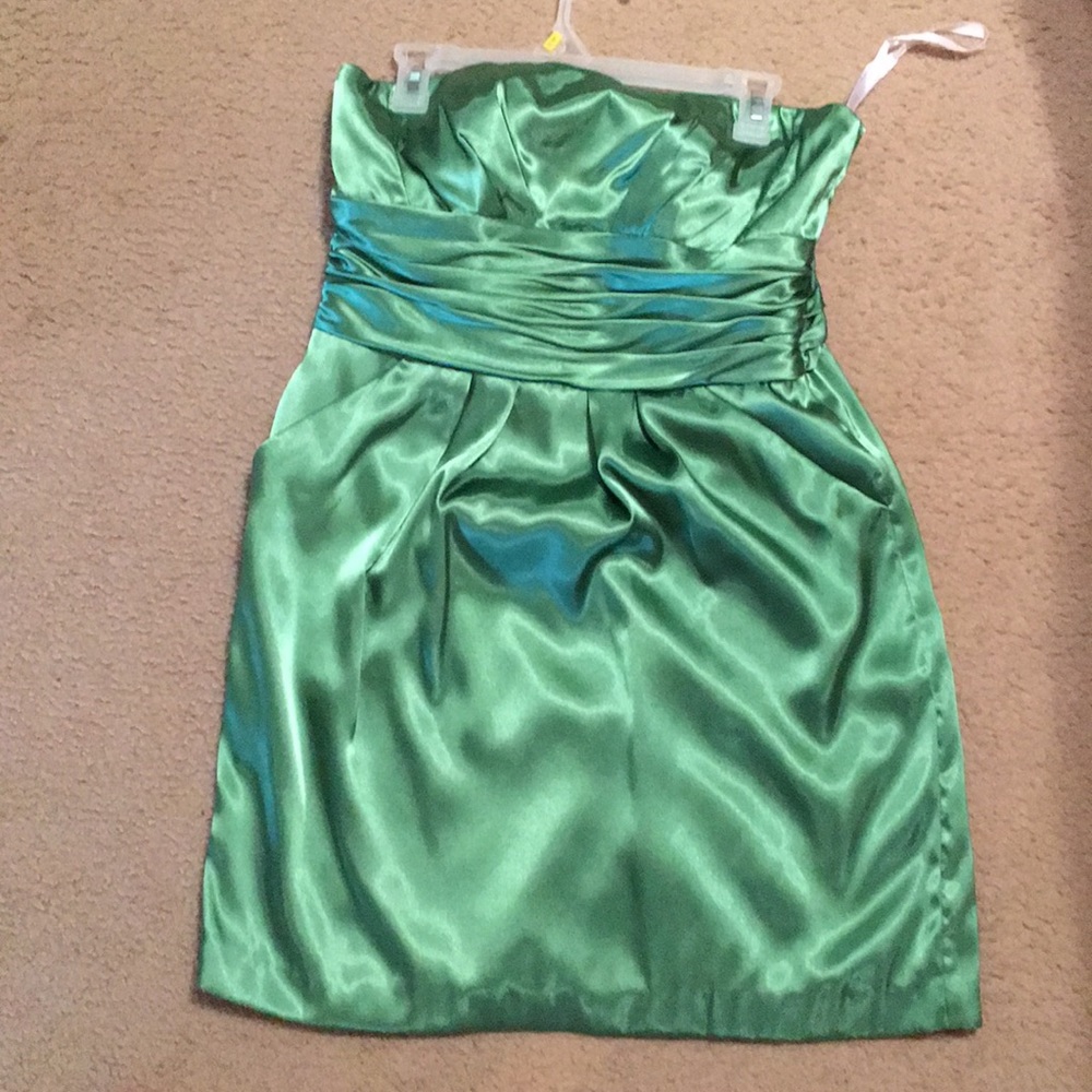 Brides made dress